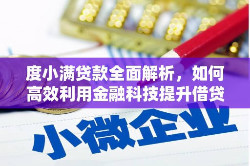隆安度小满贷款全面解析，如何高效利用金融科技提升借贷体验