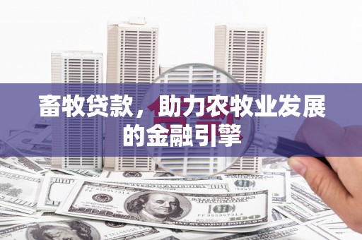 隆安畜牧贷款，助力农牧业发展的金融引擎