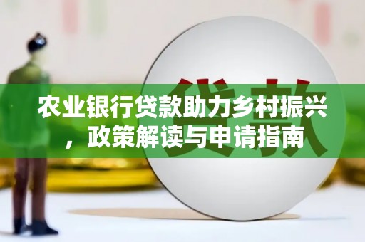隆安农业银行贷款助力乡村振兴，政策解读与申请指南