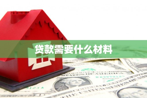 隆安贷款需要什么材料
