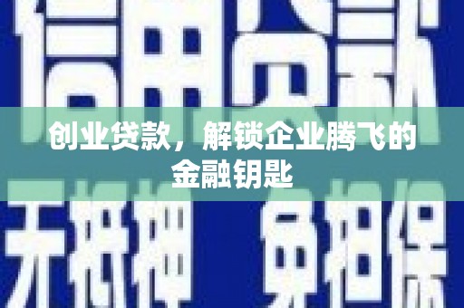 隆安创业贷款，解锁企业腾飞的金融钥匙